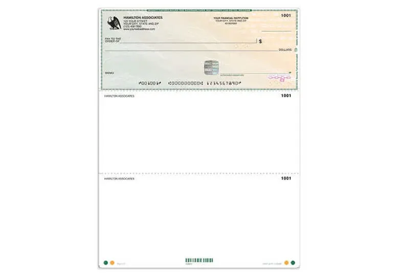 Cheques de alta seguridad