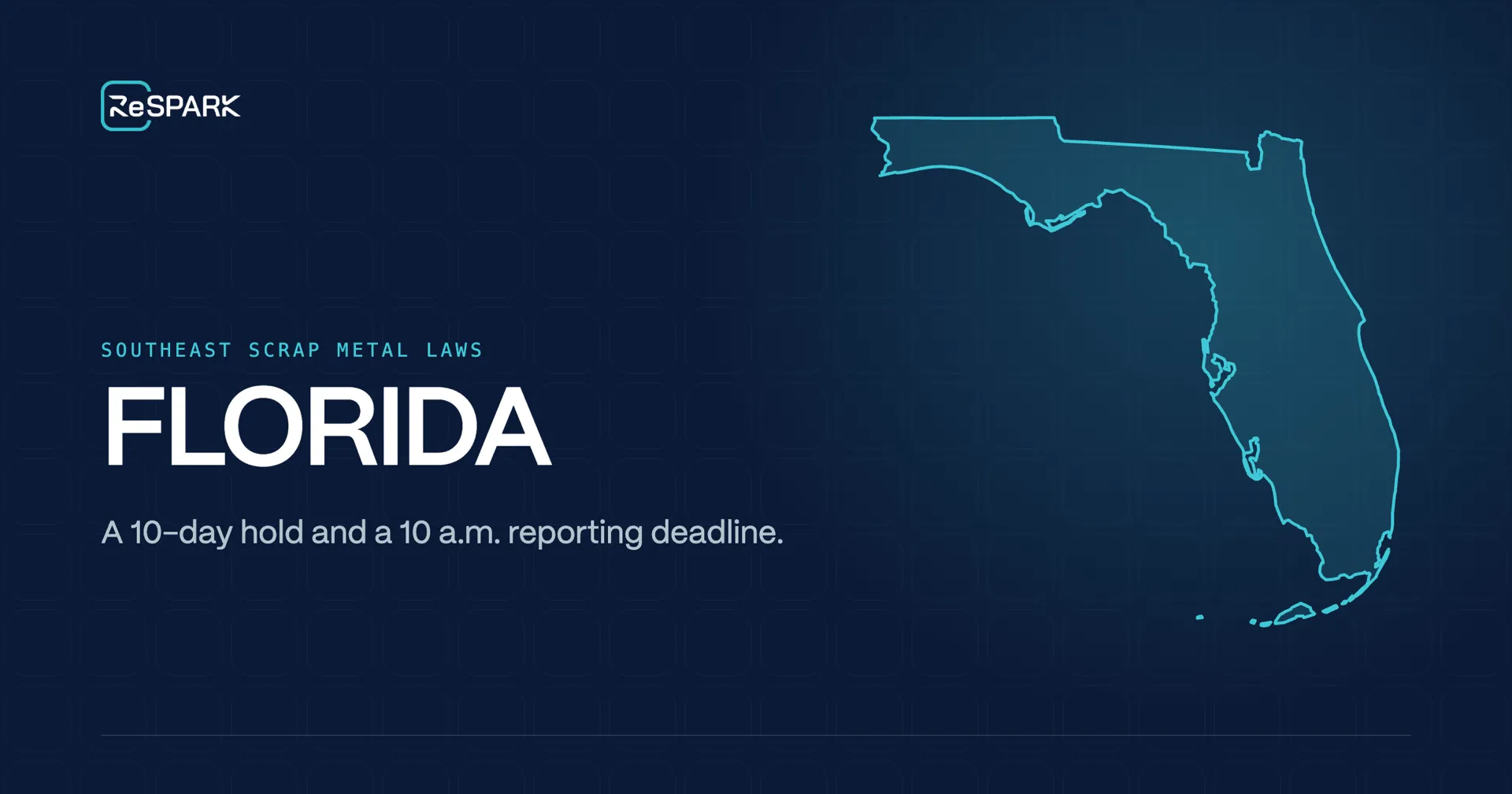 Florida Scrap Metal Laws: What Secondary Metals Recyclers Need to Know